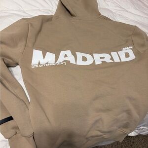 Tan Madrid Hoodie